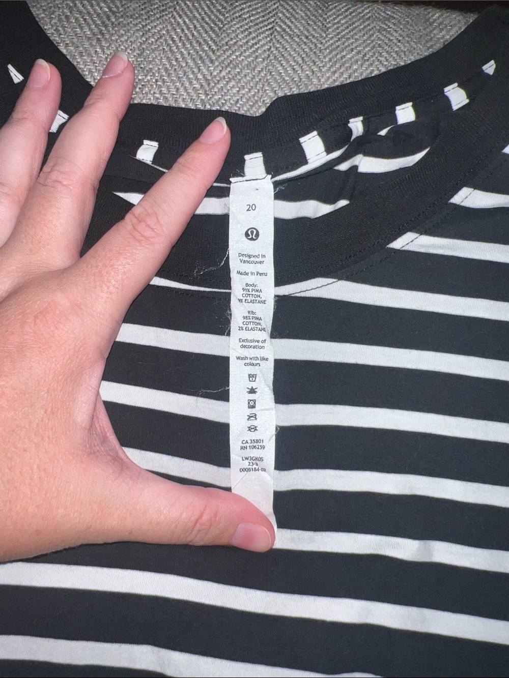 Lululemon All Yours Cotton T-Shirt - Picture 2 of 2